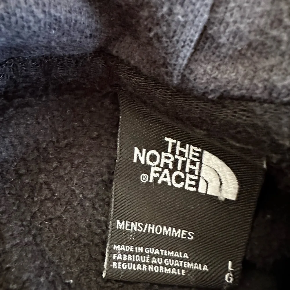 The North Face men’s Sz: L Hoodie Sweatshirt black half dome Logo Pullover.